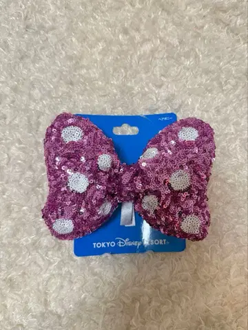 미니 리본 머리끈