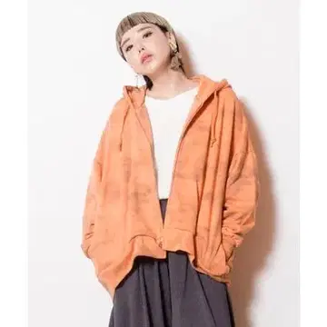 새상품 오즈모시스 쭈리 백 트위스트 후드 후드티