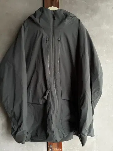 UNIQLO 블랙 후드 부착 자켓 XL