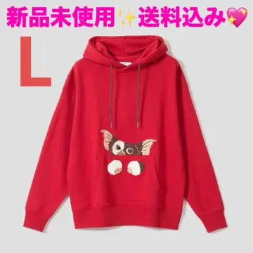 그라니프 그렘린 기즈모 오스마시 후드티 레드 L 사이즈