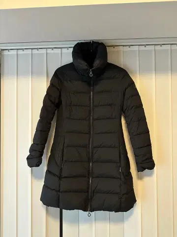 TATRAS 블랙 롱 다운 자켓