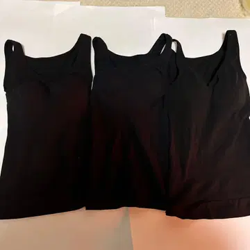 유니클로 히트텍 브라탑 바디 셰이퍼 블랙