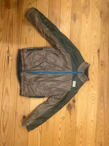 나일론 자켓 브라운/그린