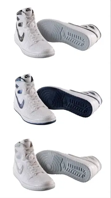 나이키 가챠 3개 메탈릭 네이비 메탈릭 블랙 내추럴 그레이