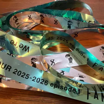 timelesz FAM 돔 투어 은색 테이프 풀 2개