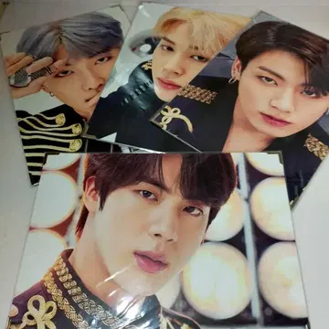 BTS LOVE YOURSELF 프리미엄 사진 4장 세트