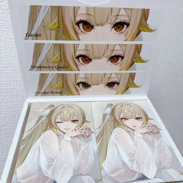 니지산지 토파즈 콜라보 클리어 카드 빈 박스 호시카와 사라