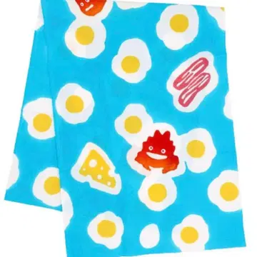 본염 손수건 하울의 움직이는 성 카르시페르 계란후라이