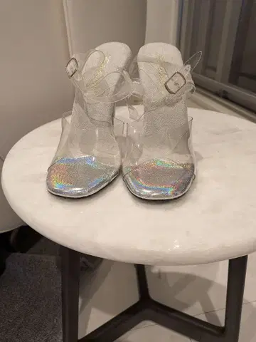 [ 프리저 ] 클리어 힐 홀로그래픽 장식