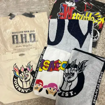 WEST 타월, 백 세트