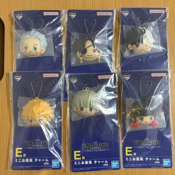 WINDBREAKER 제일복권 E상 미니 가면풍 참 전6종 세트