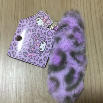 갸루 고양이 쿠로미 꼬리 스트랩