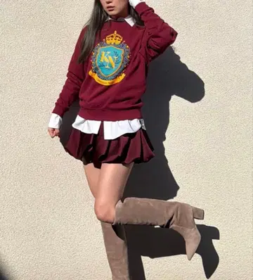 니시노 카나 2025 맨투맨 M 사이즈