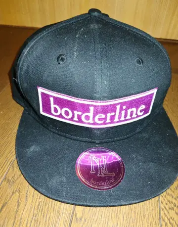 borderline 블랙 야구 모자