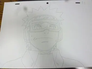 오비토 A9 직필 등 레이아웃/원화/수정/동영상 나루토 NARUTO