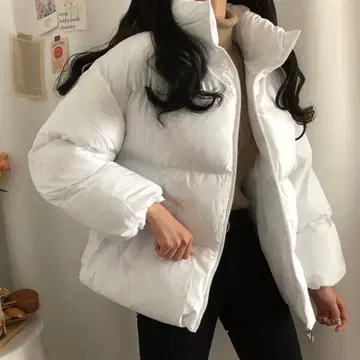 Dazy/한국/캐주얼/다운 자켓/화이트/S