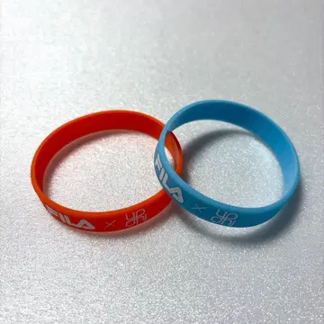 유리 FILA 콜라보 러버 밴드 2종 세트