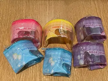 시즈쿠짱 클리어 파우치 허니짱 우루오이짱 로제짱