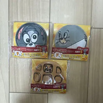 톰과 제리 해피 복권 F상 캔뱃지 3종