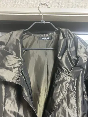 후드 부착 롱 자켓