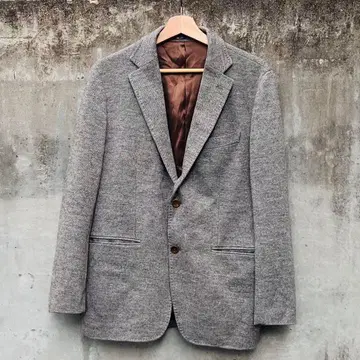 THE SCOTCH HOUSE 테일러드 자켓 M 그레이 트위드 조