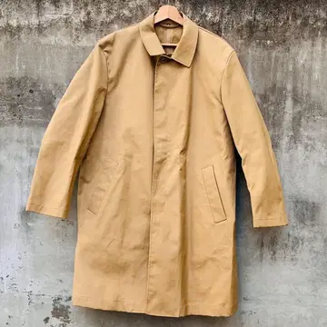 무인양품 스텐카라 코트 베이지 XL 롱 코트 심플 스테디셀러