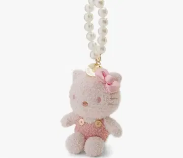 SNIDEL HOME x Hello kitty 니트 봉제 인형 참 핑크