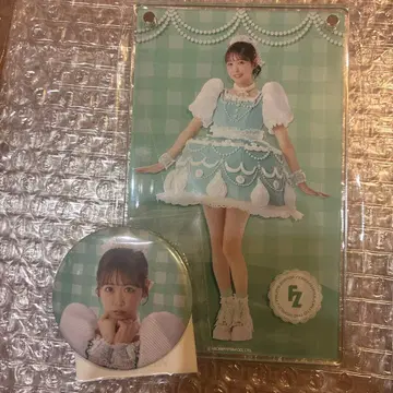 사쿠라이 유이 아크릴 섀도우 박스 캔뱃지 세트