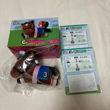 다이토 복권 리버티 아일랜드 마스코트 배지 덤 포함 미개봉