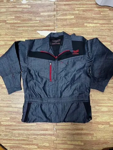 얀마 데님풍 츠나기 긴팔