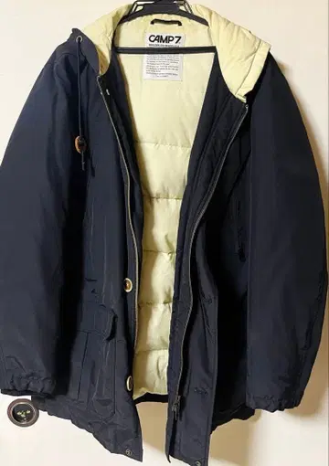 CAMP7 다운 남성용 방한 아웃도어 블랙 CAMP7