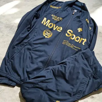 DESCENTE Move Sport 저지 세트 네이비