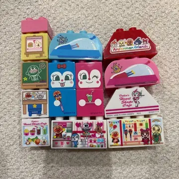 호빵맨 뮤지엄 한정판 캐릭터 블록