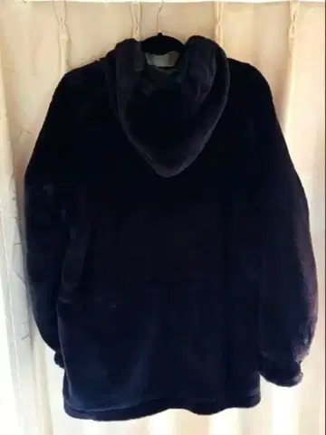 FLYING SCOTSMAN 블랙 후드 부착 점퍼