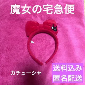 마녀 배달부 키키 머리띠 지지 빨간색 리본 키키