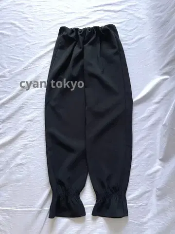 시안 도쿄 cyan tokyo 캔디 밑단 팬츠 허리밴딩