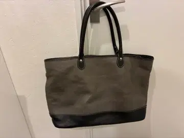 MASSIMO 그레이 블랙 토트백