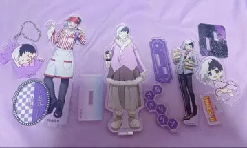 Dr.STONE 아사기리 겐 아크릴 스탠드 아크릴 키링 묶음 판매