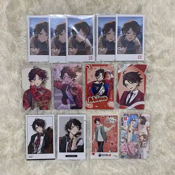 니지산지 사에구사 아키나 폴라로이드 묶음 판매