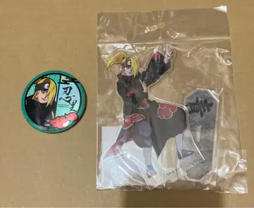 NARUTO 니지겐노모리 시노비자토 데이다라 캔뱃지 글리터 아크릴 스탠드