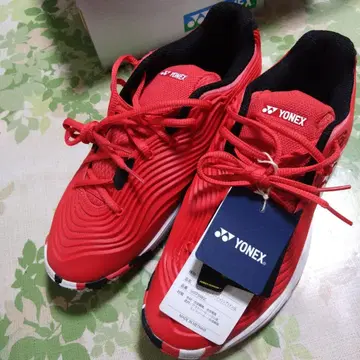 YONEX 테니스화 레드