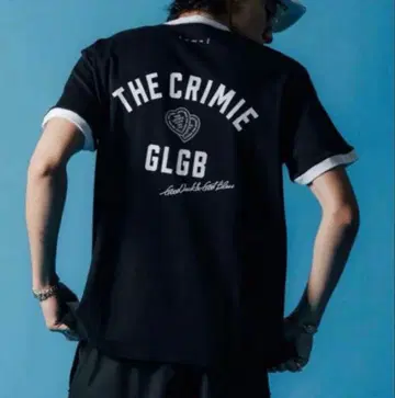 CRIMIE MOTO W BLACK HEART SHORT SLEEVE T