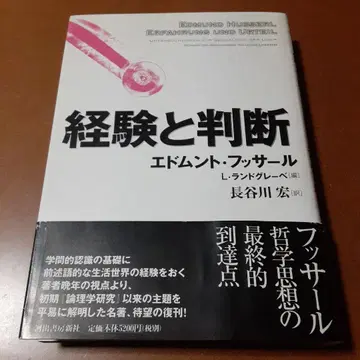 경험과 판단 에드먼드 후설 저