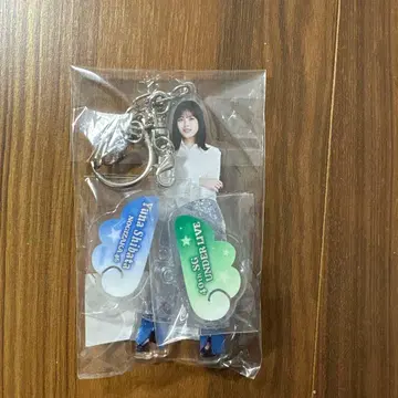 시바타 유나 씨 개별 깃털 클립 포함 전신 아크릴 키링 40thSG UL