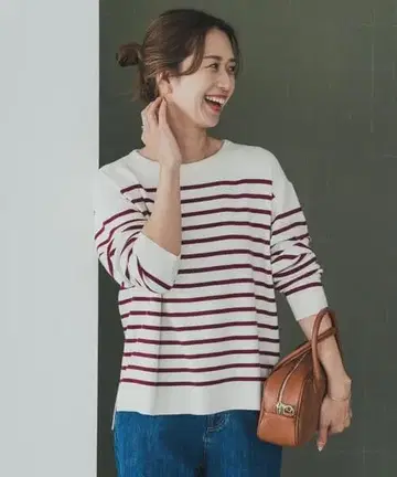 이번 시즌, 택 포함 새상품 DOORS 패널 보더 KNIT