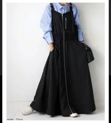 antiqua/안티카 밀리터리 살로펫 원피스/블랙