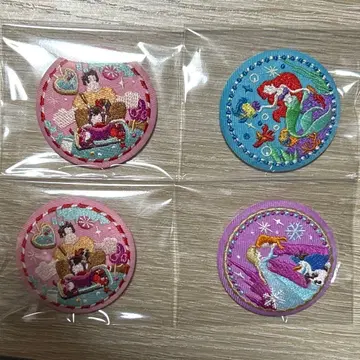 디즈니 자수 캔뱃지