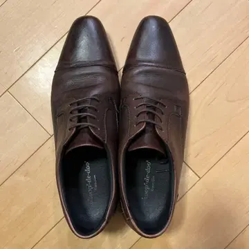 다크 브라운 가죽 드레스 슈즈