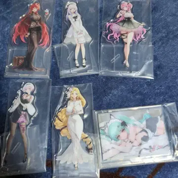 제일복권 승리의 여신 NIKE E상 아크릴 스탠드 6종 세트