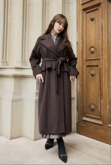 리버 롱 코트 하립투